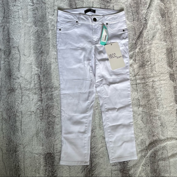 1822 Denim Denim - 1822 | White crop skinny jeans size 6 Stitch Fix NWT